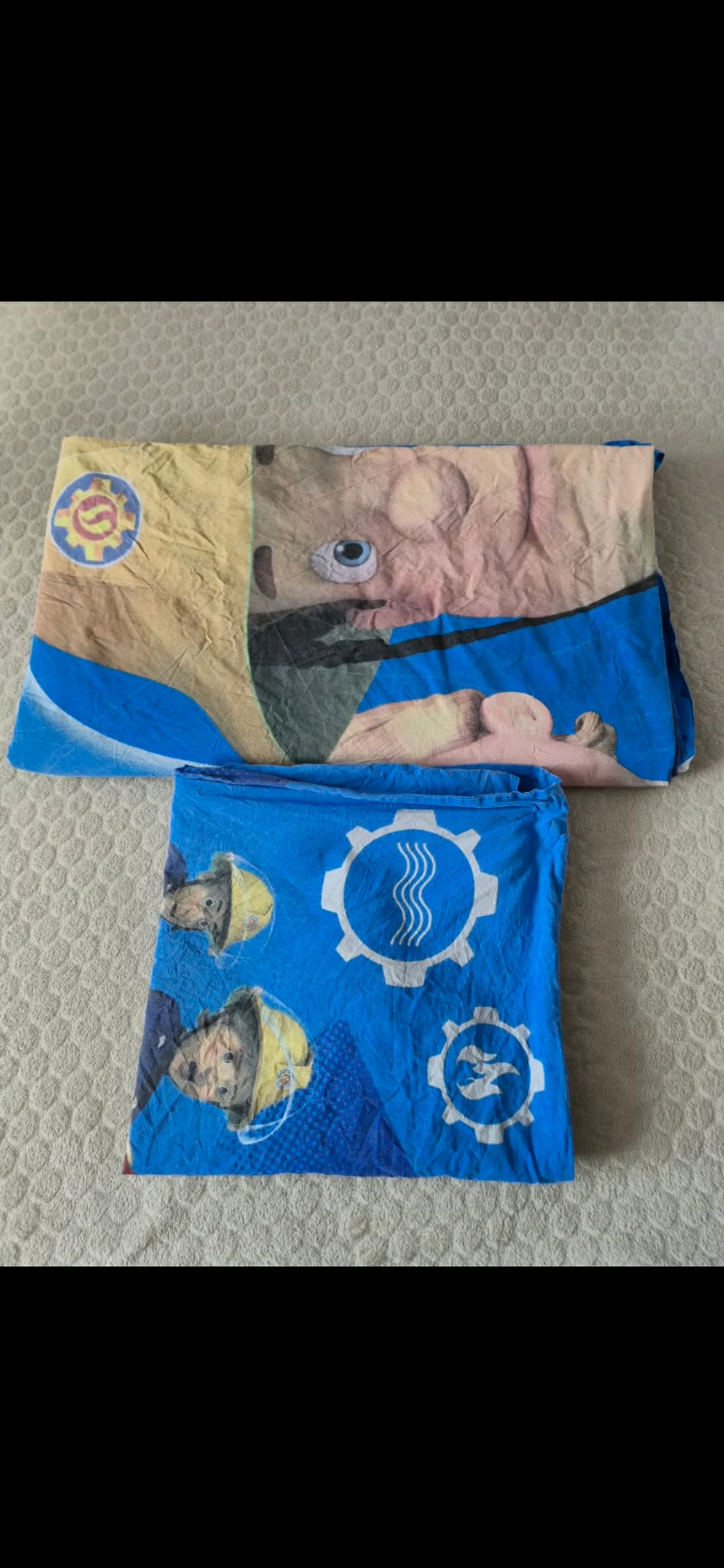Célula de edredom e fronha de almofada Szm o bombeiro – photo 3